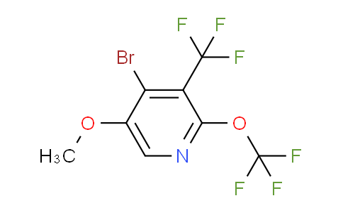 AM71561 | 1803901-19-0 | 4-Bromo-5-methoxy-2-(trifluoromethoxy)-3-(trifluoromethyl)pyridine