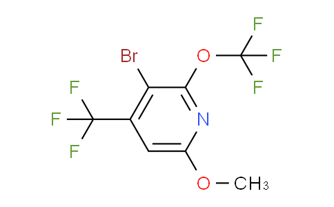 3-Bromo-6-methoxy-2-(trifluoromethoxy)-4-(trifluoromethyl)pyridine