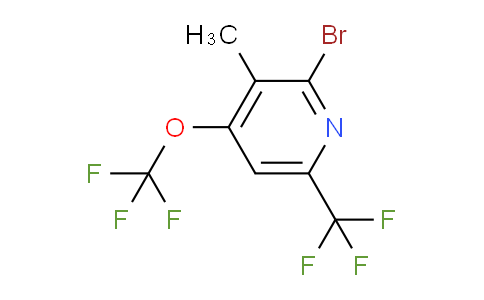 AM71565 | 1806144-75-1 | 2-Bromo-3-methyl-4-(trifluoromethoxy)-6-(trifluoromethyl)pyridine