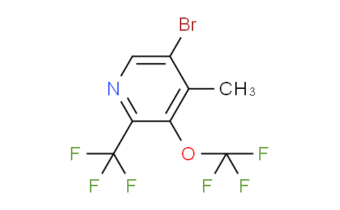 AM71572 | 1806145-19-6 | 5-Bromo-4-methyl-3-(trifluoromethoxy)-2-(trifluoromethyl)pyridine