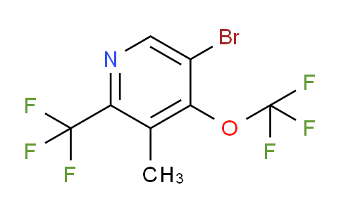 AM71576 | 1806092-03-4 | 5-Bromo-3-methyl-4-(trifluoromethoxy)-2-(trifluoromethyl)pyridine