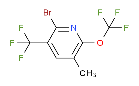 AM71579 | 1806091-79-1 | 2-Bromo-5-methyl-6-(trifluoromethoxy)-3-(trifluoromethyl)pyridine