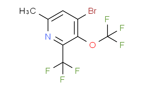 AM71580 | 1806092-09-0 | 4-Bromo-6-methyl-3-(trifluoromethoxy)-2-(trifluoromethyl)pyridine