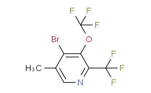 AM71582 | 1803949-84-9 | 4-Bromo-5-methyl-3-(trifluoromethoxy)-2-(trifluoromethyl)pyridine