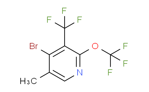 AM71584 | 1803631-00-6 | 4-Bromo-5-methyl-2-(trifluoromethoxy)-3-(trifluoromethyl)pyridine