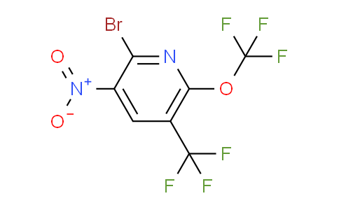 AM71590 | 1806202-41-4 | 2-Bromo-3-nitro-6-(trifluoromethoxy)-5-(trifluoromethyl)pyridine
