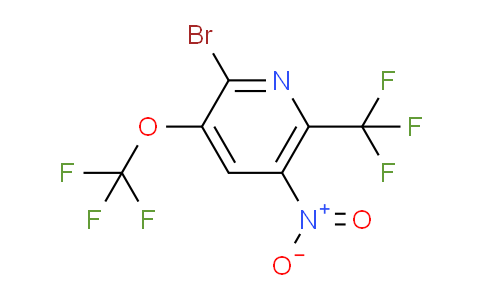 AM71593 | 1806096-82-1 | 2-Bromo-5-nitro-3-(trifluoromethoxy)-6-(trifluoromethyl)pyridine