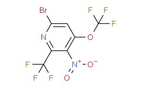 AM71594 | 1803469-65-9 | 6-Bromo-3-nitro-4-(trifluoromethoxy)-2-(trifluoromethyl)pyridine