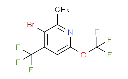 AM71597 | 1803913-05-4 | 3-Bromo-2-methyl-6-(trifluoromethoxy)-4-(trifluoromethyl)pyridine