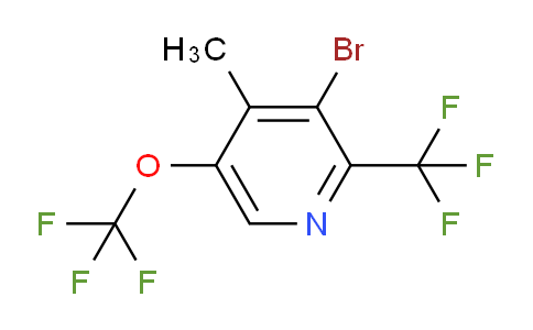 AM71600 | 1806082-19-8 | 3-Bromo-4-methyl-5-(trifluoromethoxy)-2-(trifluoromethyl)pyridine