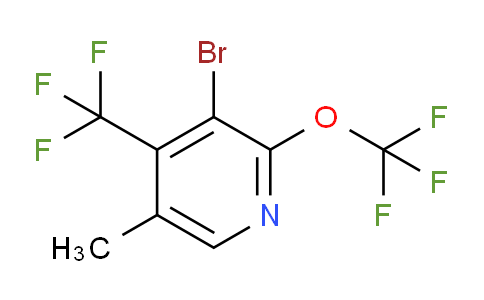 AM71603 | 1804393-35-8 | 3-Bromo-5-methyl-2-(trifluoromethoxy)-4-(trifluoromethyl)pyridine