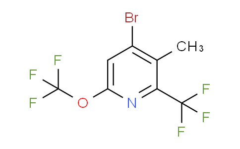 AM71612 | 1803630-91-2 | 4-Bromo-3-methyl-6-(trifluoromethoxy)-2-(trifluoromethyl)pyridine