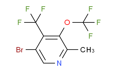 AM71613 | 1804393-57-4 | 5-Bromo-2-methyl-3-(trifluoromethoxy)-4-(trifluoromethyl)pyridine