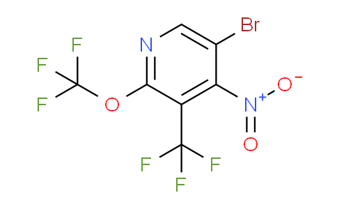 AM71614 | 1803999-38-3 | 5-Bromo-4-nitro-2-(trifluoromethoxy)-3-(trifluoromethyl)pyridine