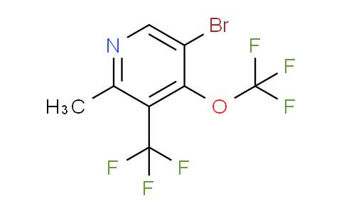 AM71615 | 1806222-60-5 | 5-Bromo-2-methyl-4-(trifluoromethoxy)-3-(trifluoromethyl)pyridine