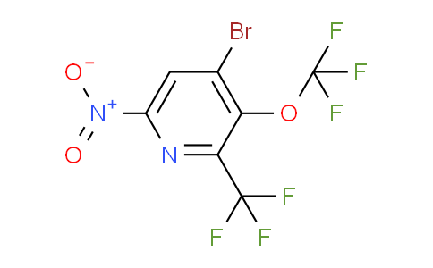 AM71624 | 1803999-44-1 | 4-Bromo-6-nitro-3-(trifluoromethoxy)-2-(trifluoromethyl)pyridine