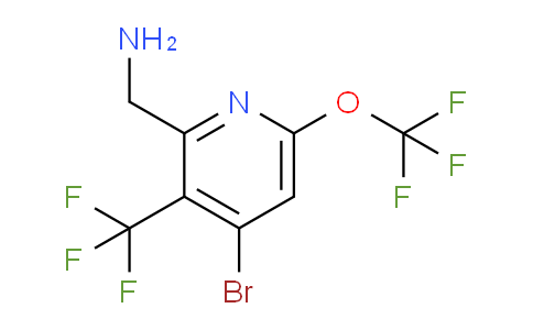 AM71633 | 1804396-04-0 | 2-(Aminomethyl)-4-bromo-6-(trifluoromethoxy)-3-(trifluoromethyl)pyridine