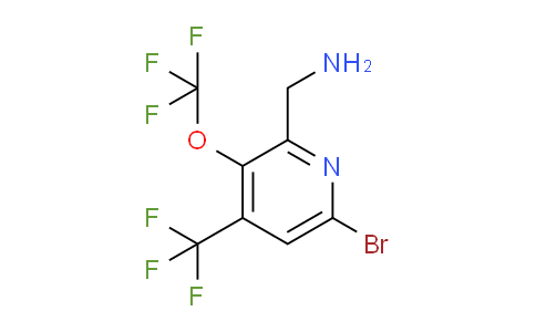 AM71637 | 1804396-16-4 | 2-(Aminomethyl)-6-bromo-3-(trifluoromethoxy)-4-(trifluoromethyl)pyridine