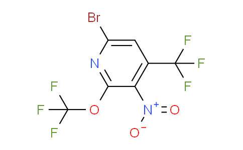 6-Bromo-3-nitro-2-(trifluoromethoxy)-4-(trifluoromethyl)pyridine