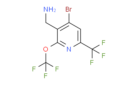 AM71644 | 1803576-57-9 | 3-(Aminomethyl)-4-bromo-2-(trifluoromethoxy)-6-(trifluoromethyl)pyridine
