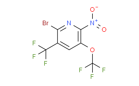 AM71645 | 1804601-15-7 | 2-Bromo-6-nitro-5-(trifluoromethoxy)-3-(trifluoromethyl)pyridine