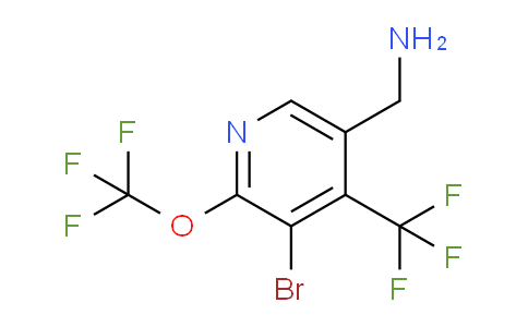 AM71651 | 1806127-43-4 | 5-(Aminomethyl)-3-bromo-2-(trifluoromethoxy)-4-(trifluoromethyl)pyridine