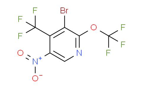 AM71655 | 1804569-35-4 | 3-Bromo-5-nitro-2-(trifluoromethoxy)-4-(trifluoromethyl)pyridine