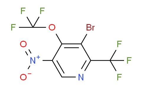 AM71657 | 1804601-29-3 | 3-Bromo-5-nitro-4-(trifluoromethoxy)-2-(trifluoromethyl)pyridine