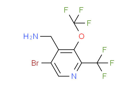 AM71658 | 1804620-22-1 | 4-(Aminomethyl)-5-bromo-3-(trifluoromethoxy)-2-(trifluoromethyl)pyridine
