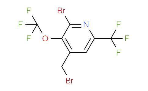 AM71663 | 1803465-02-2 | 2-Bromo-4-(bromomethyl)-3-(trifluoromethoxy)-6-(trifluoromethyl)pyridine
