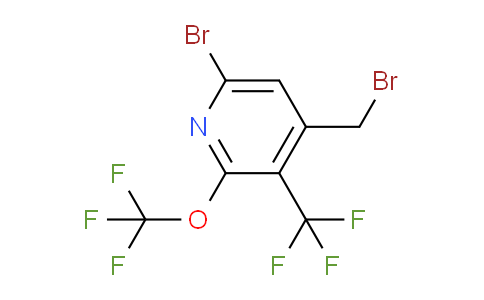 AM71665 | 1806123-51-2 | 6-Bromo-4-(bromomethyl)-2-(trifluoromethoxy)-3-(trifluoromethyl)pyridine