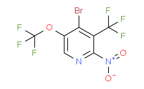 AM71666 | 1803469-75-1 | 4-Bromo-2-nitro-5-(trifluoromethoxy)-3-(trifluoromethyl)pyridine
