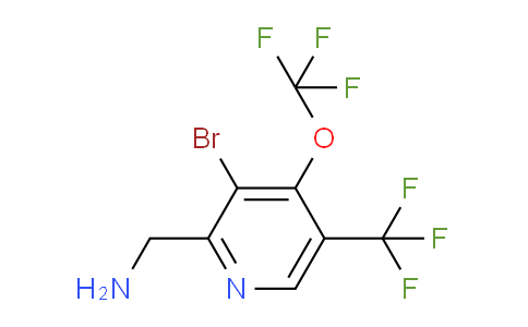AM71673 | 1804656-72-1 | 2-(Aminomethyl)-3-bromo-4-(trifluoromethoxy)-5-(trifluoromethyl)pyridine