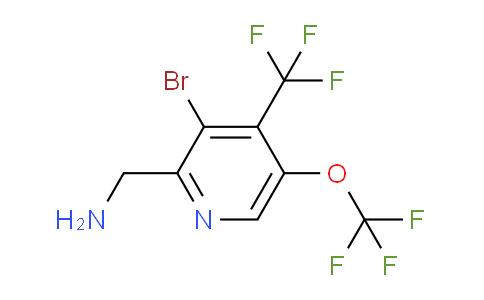 AM71674 | 1803465-40-8 | 2-(Aminomethyl)-3-bromo-5-(trifluoromethoxy)-4-(trifluoromethyl)pyridine