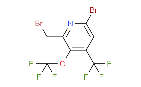 AM71681 | 1804398-96-6 | 6-Bromo-2-(bromomethyl)-3-(trifluoromethoxy)-4-(trifluoromethyl)pyridine