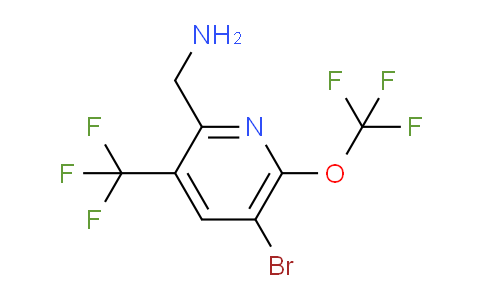 AM71682 | 1803640-11-0 | 2-(Aminomethyl)-5-bromo-6-(trifluoromethoxy)-3-(trifluoromethyl)pyridine