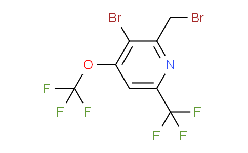 AM71683 | 1804572-26-6 | 3-Bromo-2-(bromomethyl)-4-(trifluoromethoxy)-6-(trifluoromethyl)pyridine