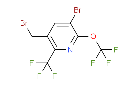 AM71689 | 1806090-87-8 | 3-Bromo-5-(bromomethyl)-2-(trifluoromethoxy)-6-(trifluoromethyl)pyridine