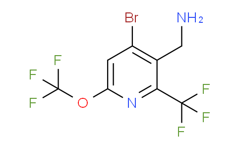 AM71694 | 1806086-58-7 | 3-(Aminomethyl)-4-bromo-6-(trifluoromethoxy)-2-(trifluoromethyl)pyridine