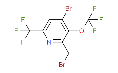 AM71695 | 1806082-97-2 | 4-Bromo-2-(bromomethyl)-3-(trifluoromethoxy)-6-(trifluoromethyl)pyridine