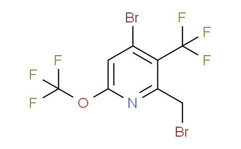 AM71698 | 1806153-16-1 | 4-Bromo-2-(bromomethyl)-6-(trifluoromethoxy)-3-(trifluoromethyl)pyridine