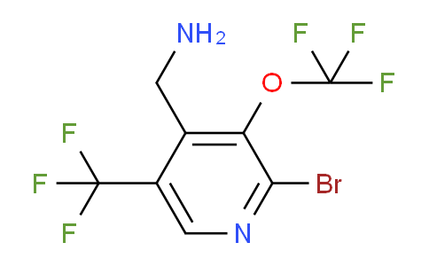 AM71702 | 1804396-42-6 | 4-(Aminomethyl)-2-bromo-3-(trifluoromethoxy)-5-(trifluoromethyl)pyridine