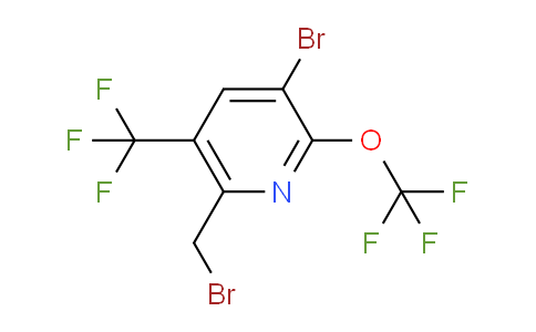 AM71705 | 1804630-14-5 | 3-Bromo-6-(bromomethyl)-2-(trifluoromethoxy)-5-(trifluoromethyl)pyridine