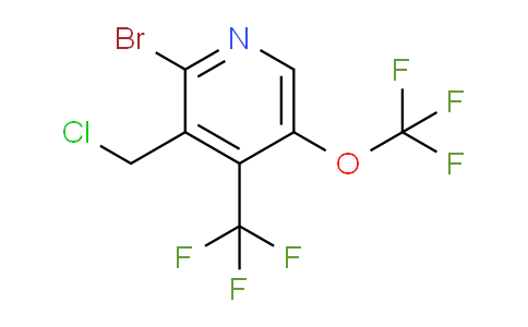 AM71707 | 1804654-62-3 | 2-Bromo-3-(chloromethyl)-5-(trifluoromethoxy)-4-(trifluoromethyl)pyridine