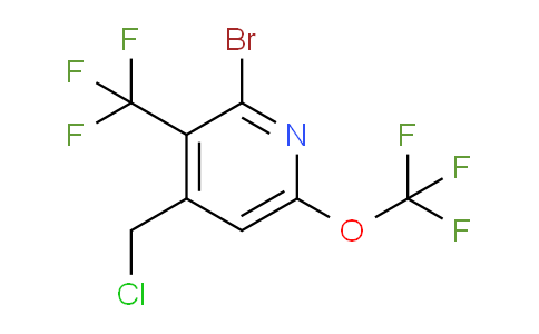 AM71713 | 1803525-70-3 | 2-Bromo-4-(chloromethyl)-6-(trifluoromethoxy)-3-(trifluoromethyl)pyridine
