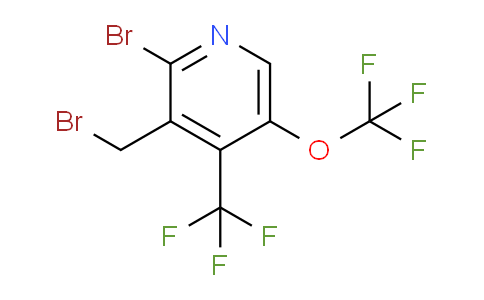 AM71717 | 1806210-08-1 | 2-Bromo-3-(bromomethyl)-5-(trifluoromethoxy)-4-(trifluoromethyl)pyridine