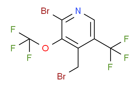 2-Bromo-4-(bromomethyl)-3-(trifluoromethoxy)-5-(trifluoromethyl)pyridine