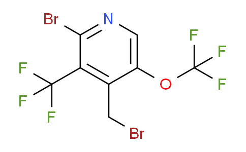2-Bromo-4-(bromomethyl)-5-(trifluoromethoxy)-3-(trifluoromethyl)pyridine