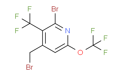 2-Bromo-4-(bromomethyl)-6-(trifluoromethoxy)-3-(trifluoromethyl)pyridine