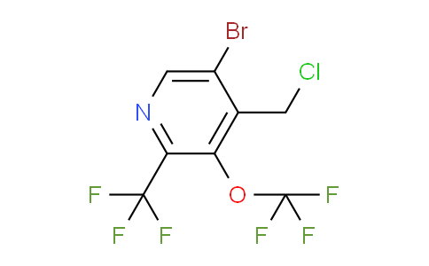 AM71729 | 1806205-10-6 | 5-Bromo-4-(chloromethyl)-3-(trifluoromethoxy)-2-(trifluoromethyl)pyridine